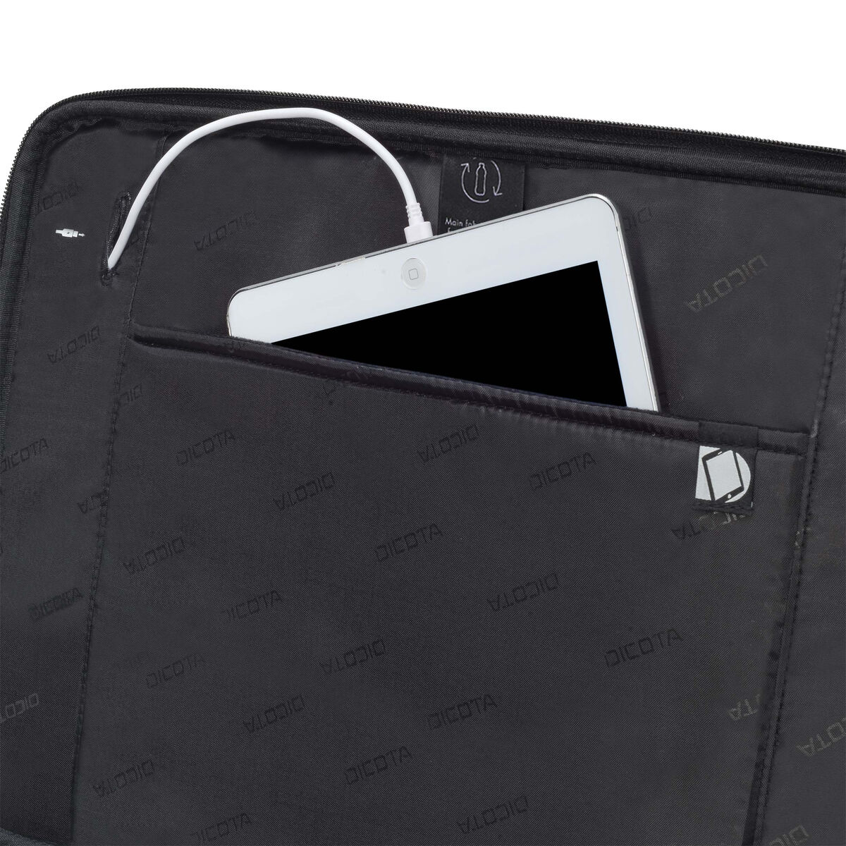 Laptopväska Dicota D31644-RPET Svart 15,6'' - 9
