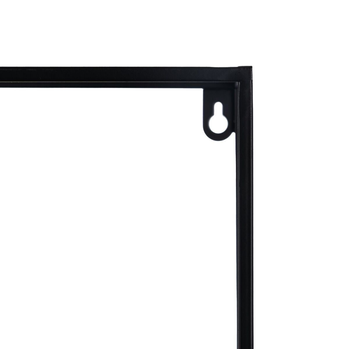 Bokhylla 70 x 13 x 70 cm Svart Metall - 6