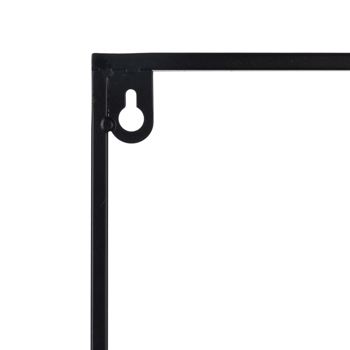 Bokhylla 70 x 13 x 70 cm Svart Metall - 3
