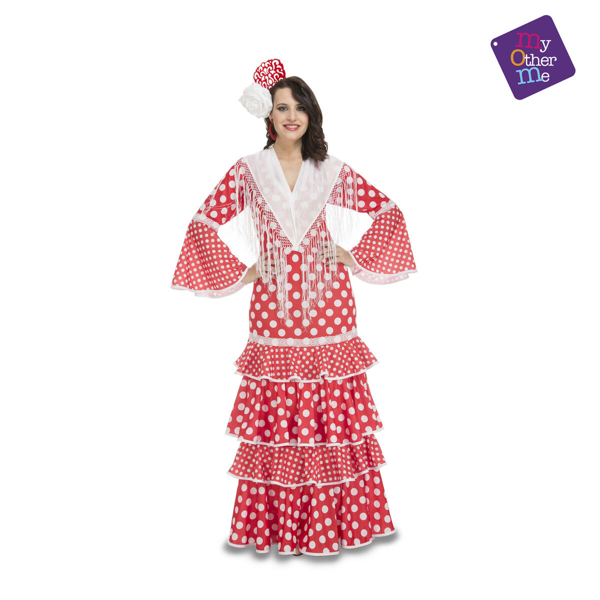 Maskeraddräkt vuxna My Other Me Flamencodansare - 2