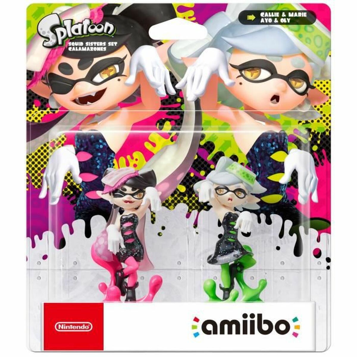 Samlingsfigurer Amiibo SPLAT. CAL+MAR