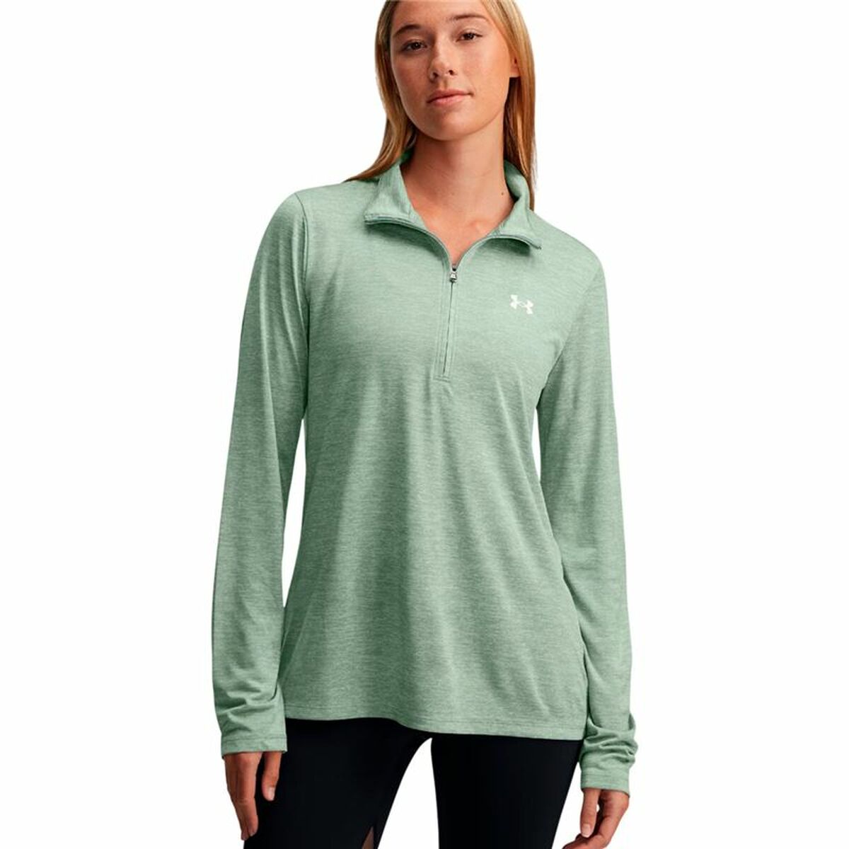 Långärmad t-shirt Dam Under Armour Tech 1/2 Zip