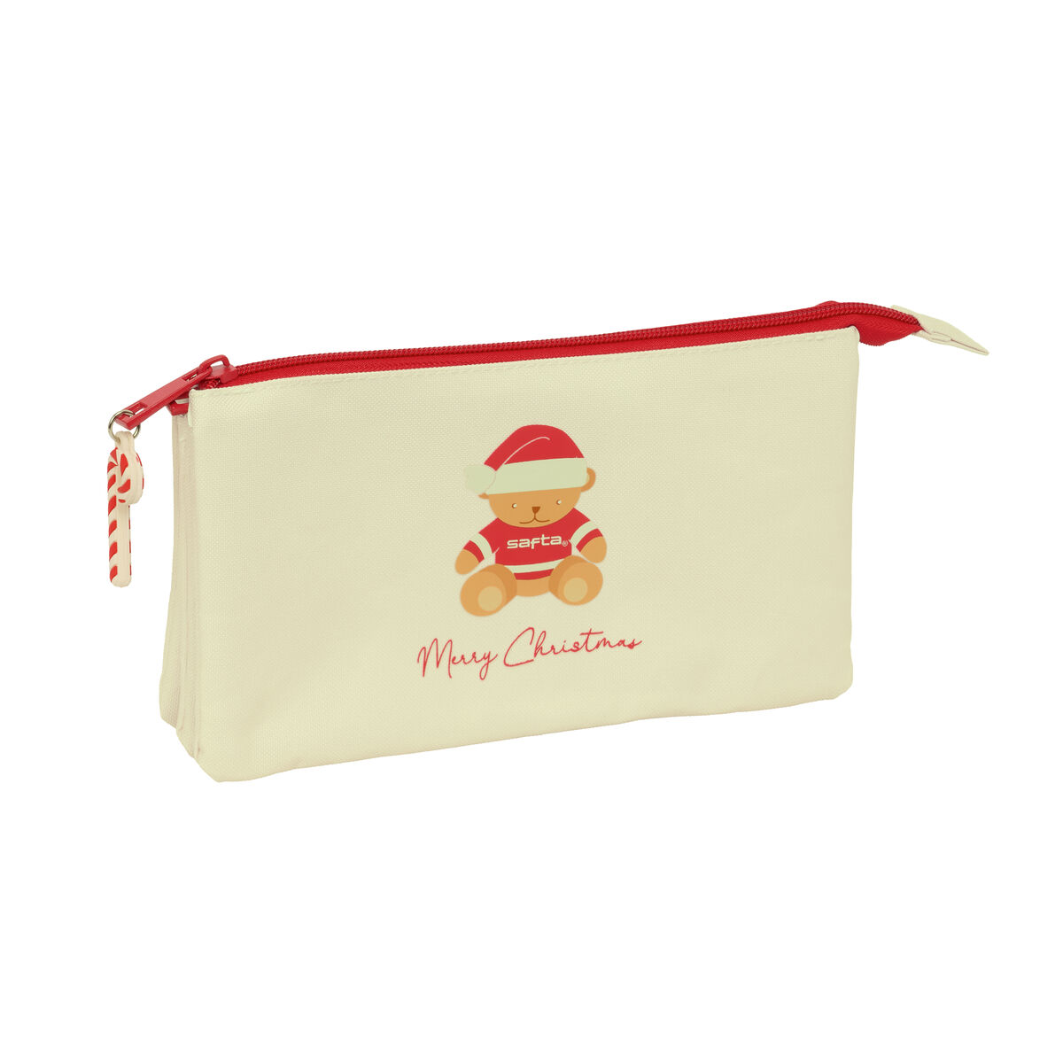 Bag Safta Beige 22 x 12 x 3 cm - 3