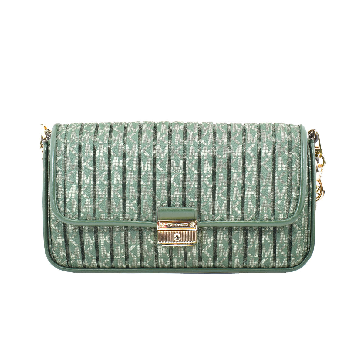 Damväska Michael Kors 30F1G2BL1V-MOSS Grön 25 x 15 x 5 cm - 4