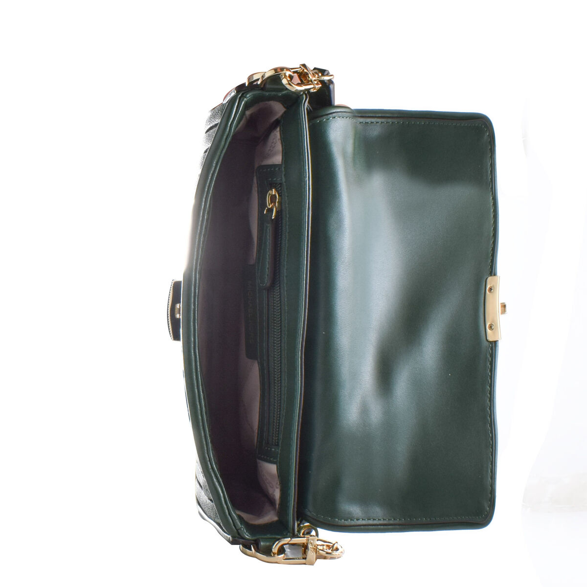 Damväska Michael Kors 30F1G2BL1V-MOSS Grön 25 x 15 x 5 cm - 2