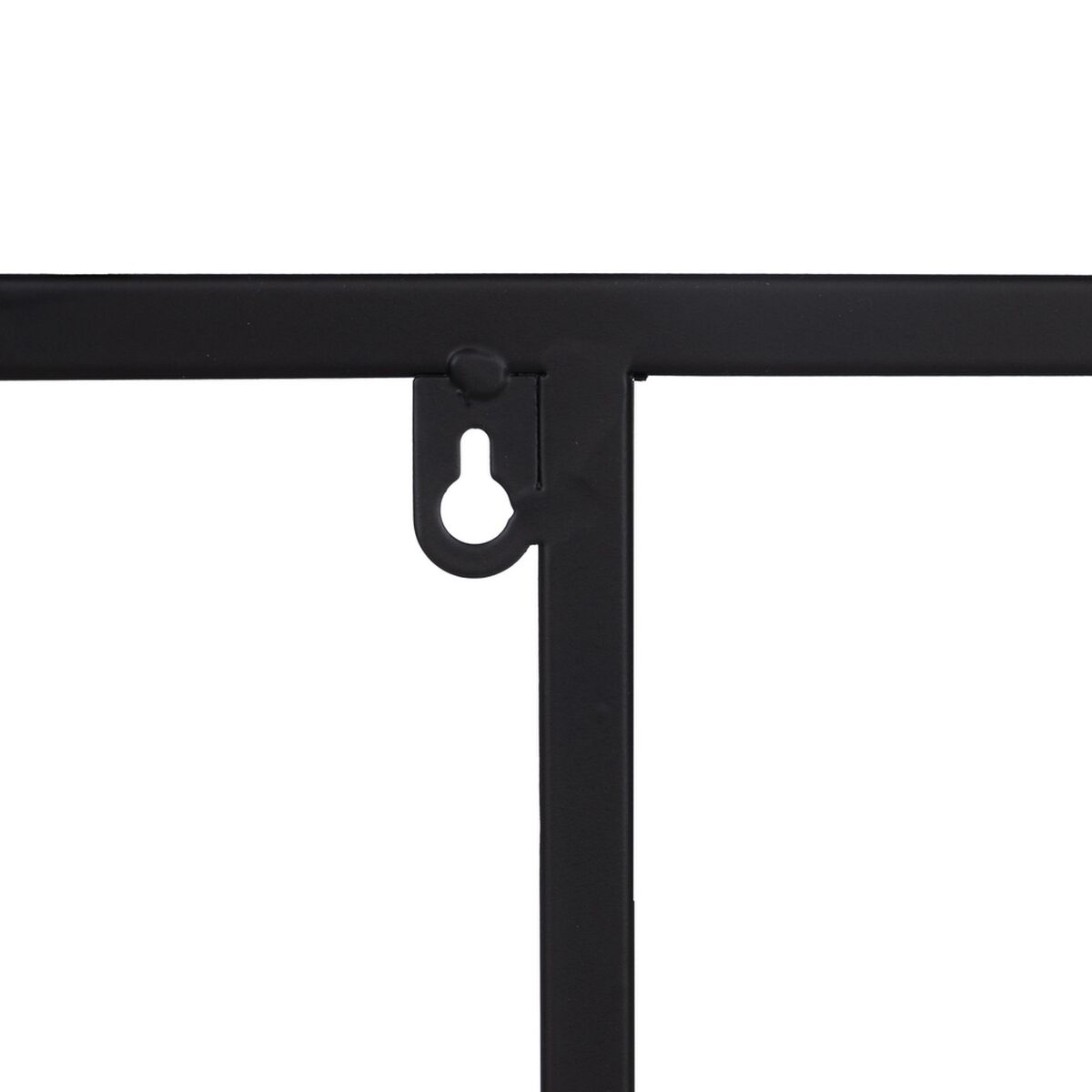 Bokhylla 65 x 25 x 110 cm Svart Metall - 3