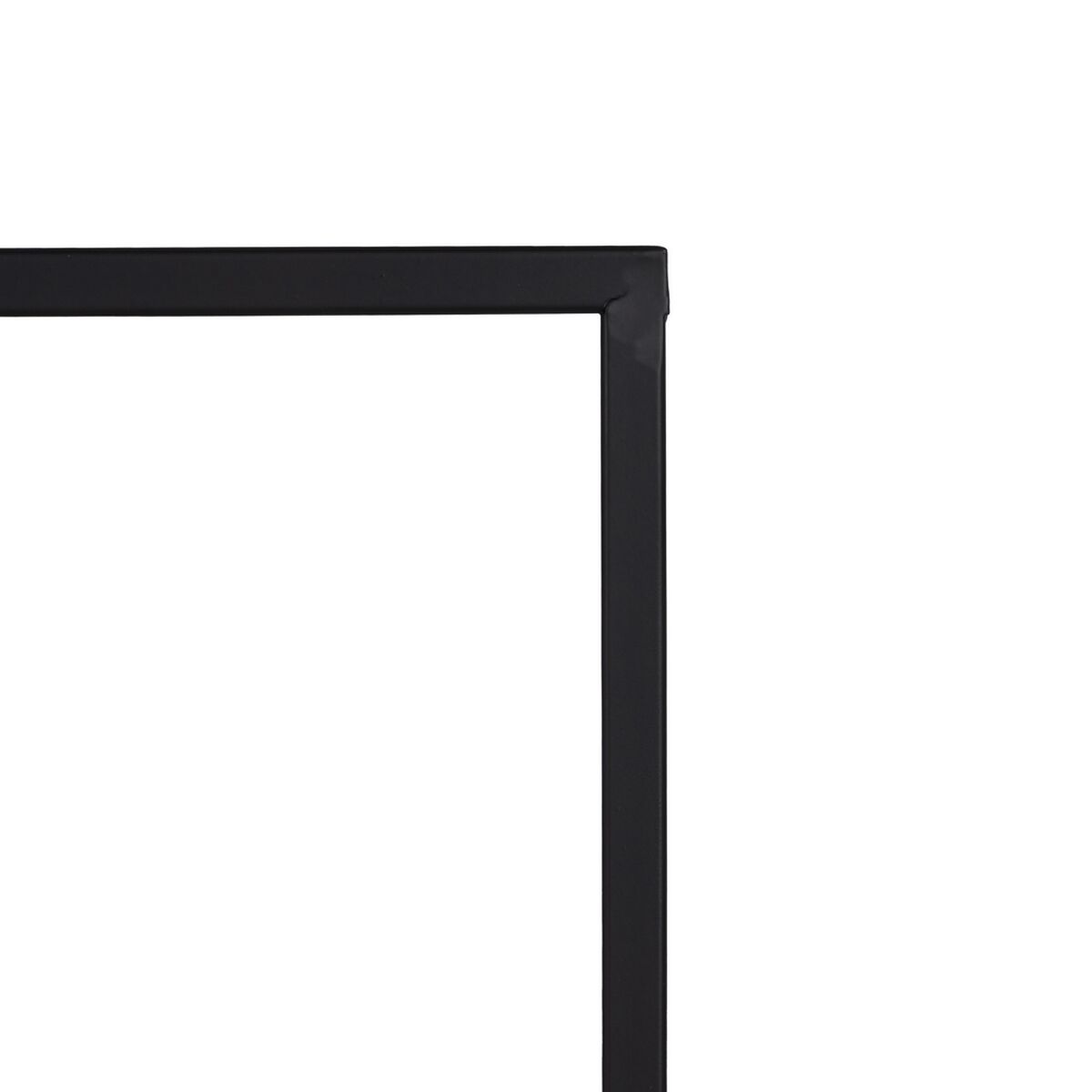 Bokhylla 65 x 25 x 110 cm Svart Metall - 5