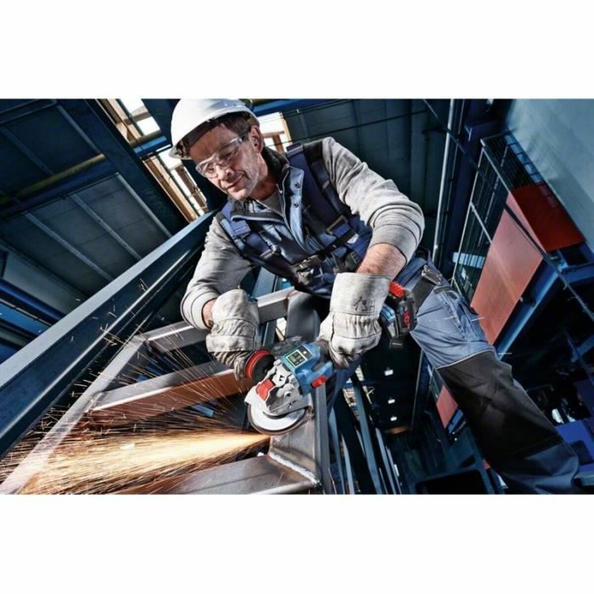 Vinkelslip BOSCH GWX 18V-15 S 1500 W 18 V - 7