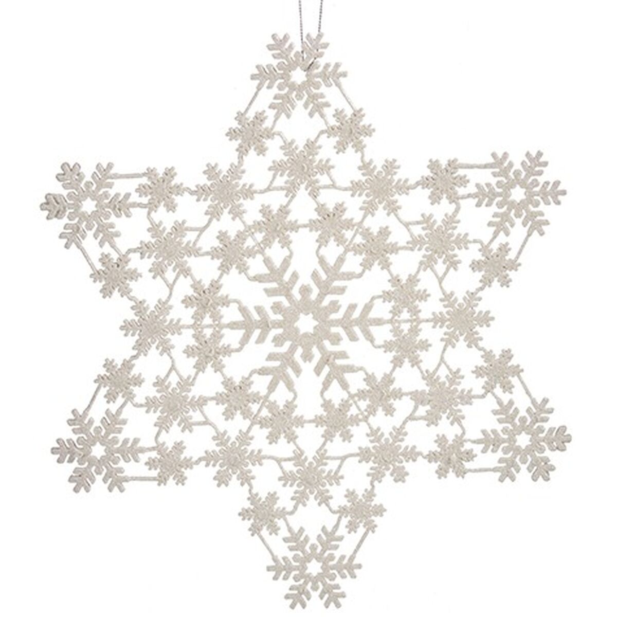 Julgranskula Stjärna Pärlemor 31,5 x 32 x 0,1 cm (24 antal) - 4