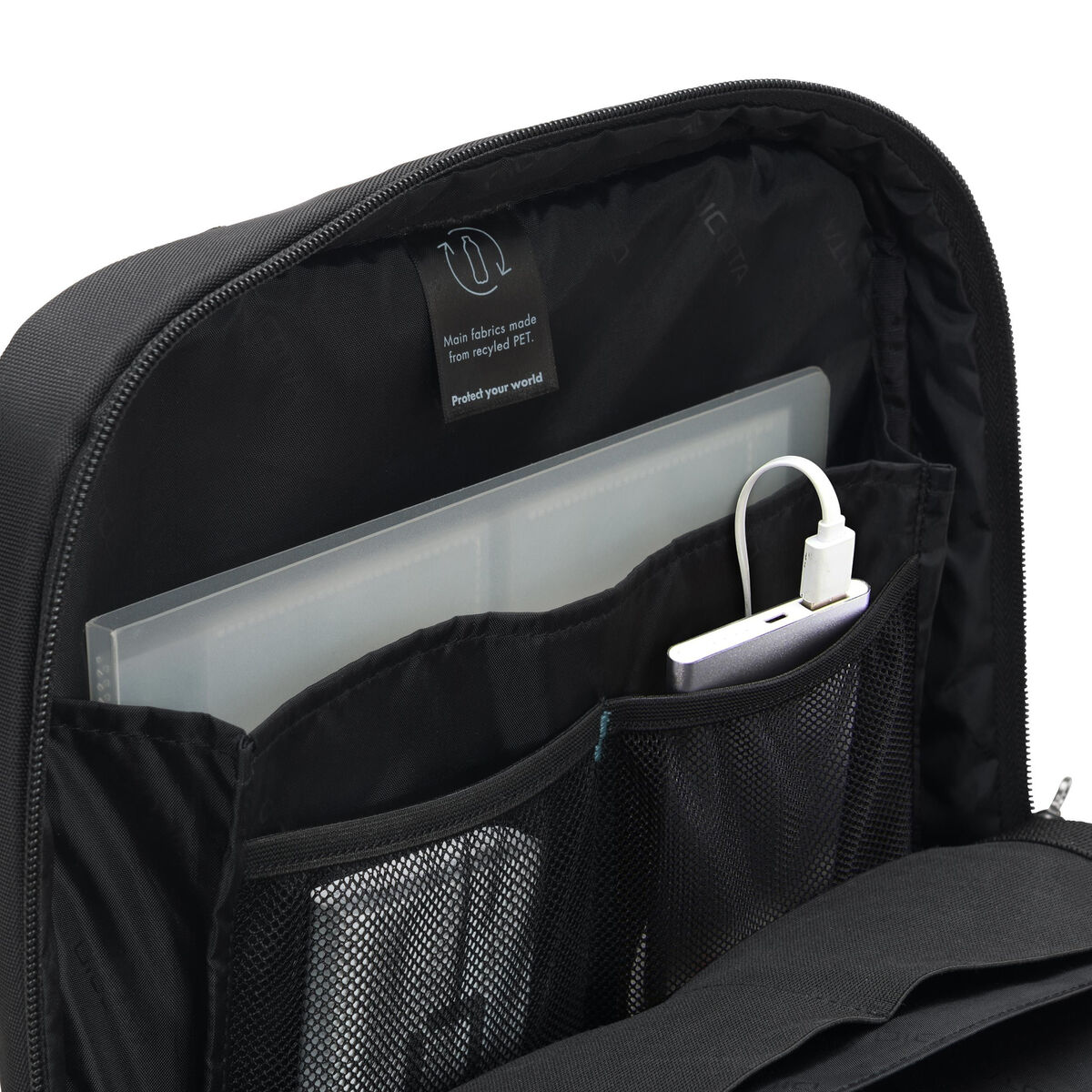 Laptopryggsäck Dicota D31820-RPET Svart - 8