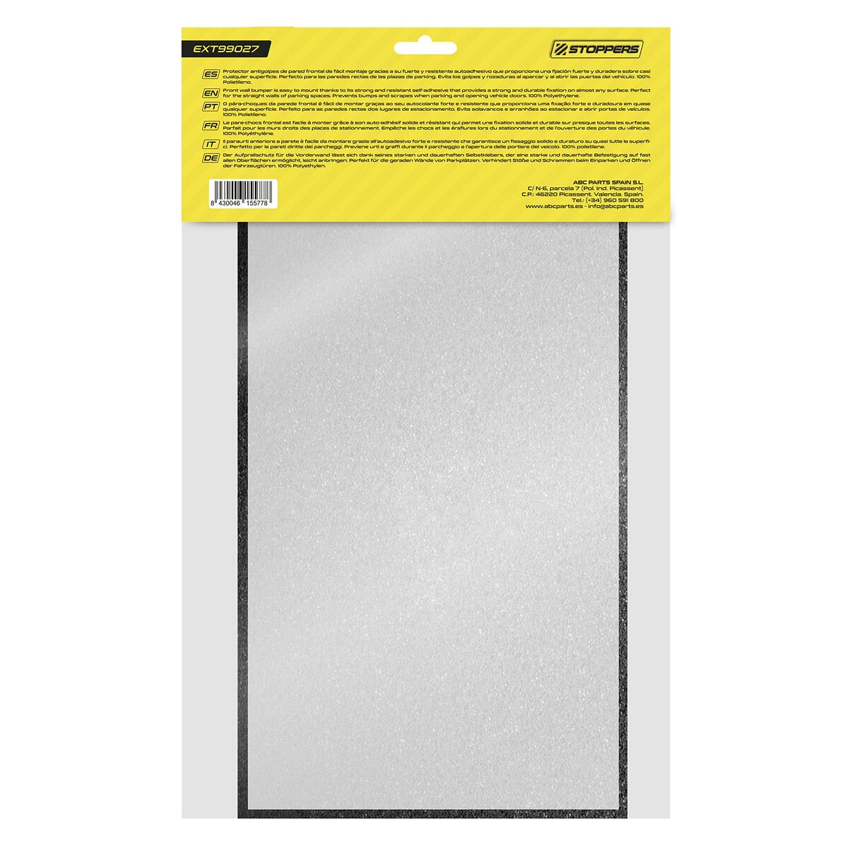 Stötskydd för garage ABC Parts EXT99027 Vägg Frontal 29,5 x 19,2 cm - 5