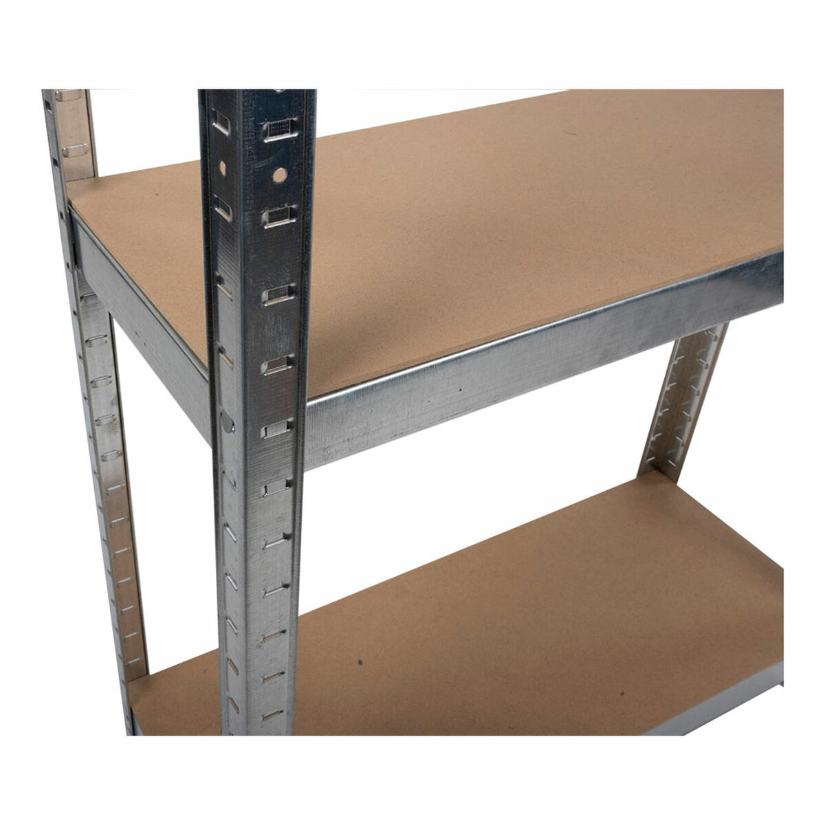 Bokhylla Kinzo Trä Rostfritt stål 5 Hyllor 750 kg 75 x 30 x 172 cm - 4