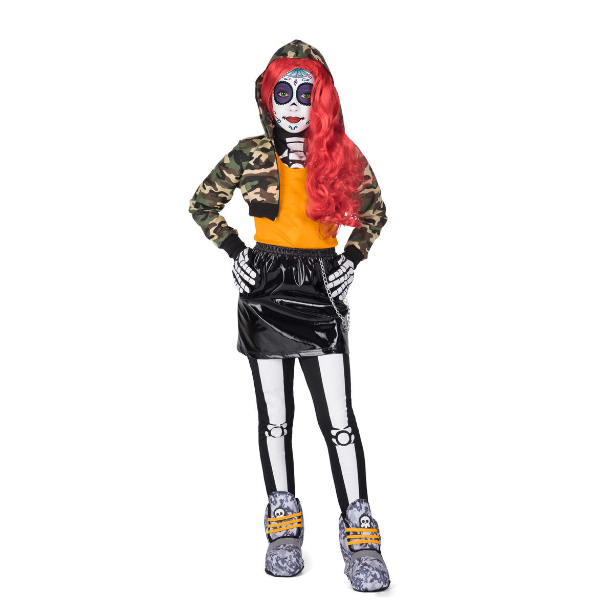 Maskeraddräkt vuxna My Other Me Catrina (12 Delar)