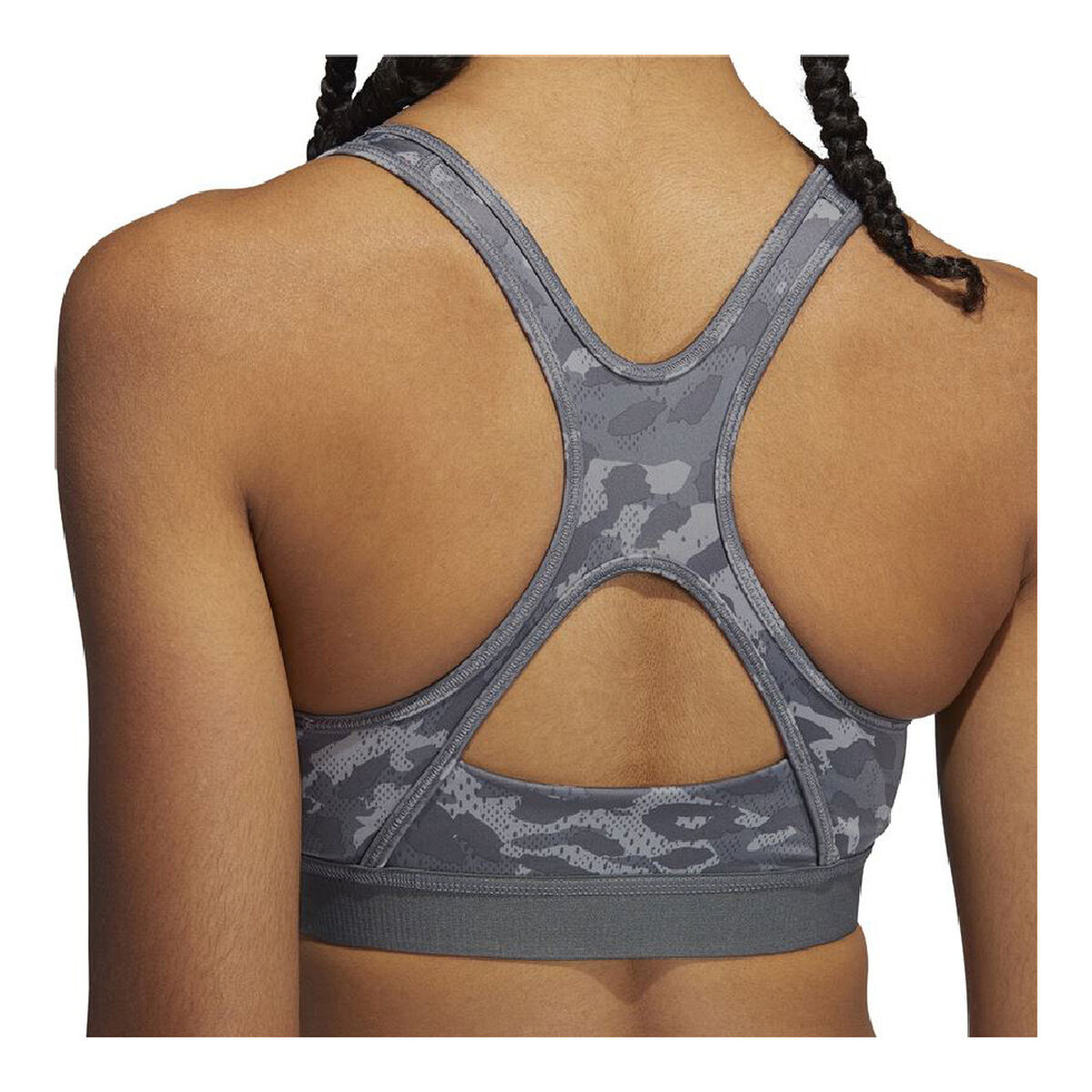 Sport-BH Adidas Believe This Medium Support Mörkgrå - 7