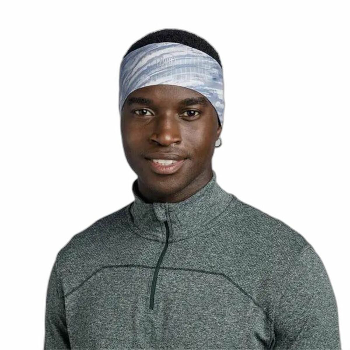 Huvudsportband Buff  Frane Steel  Grå - 5