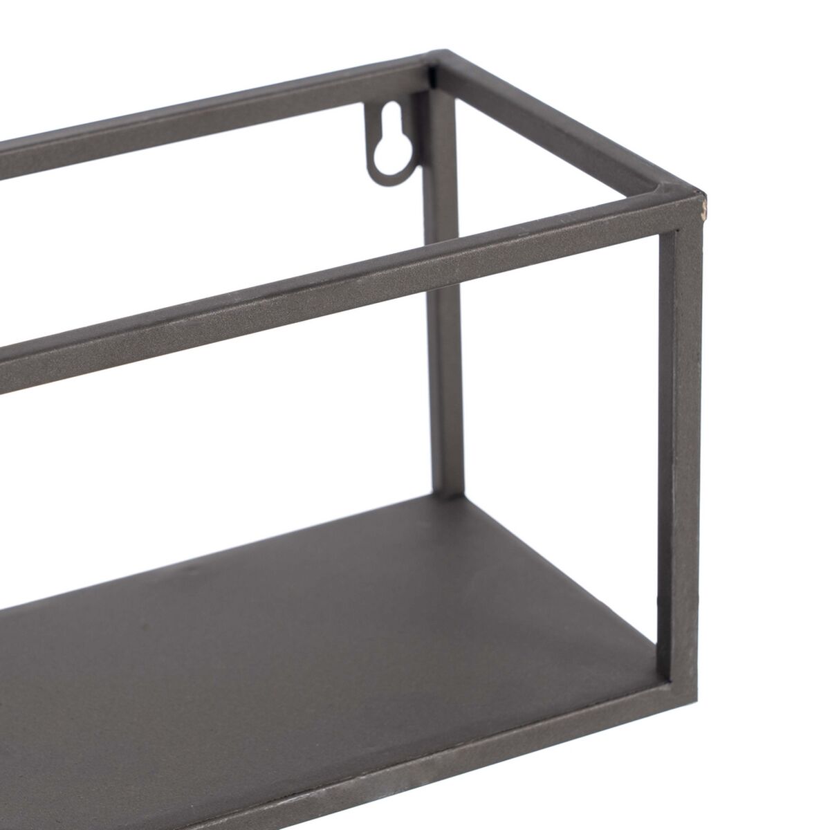 Bokhylla 40 x 12 x 13,5 cm Svart Gyllene Metall - 2