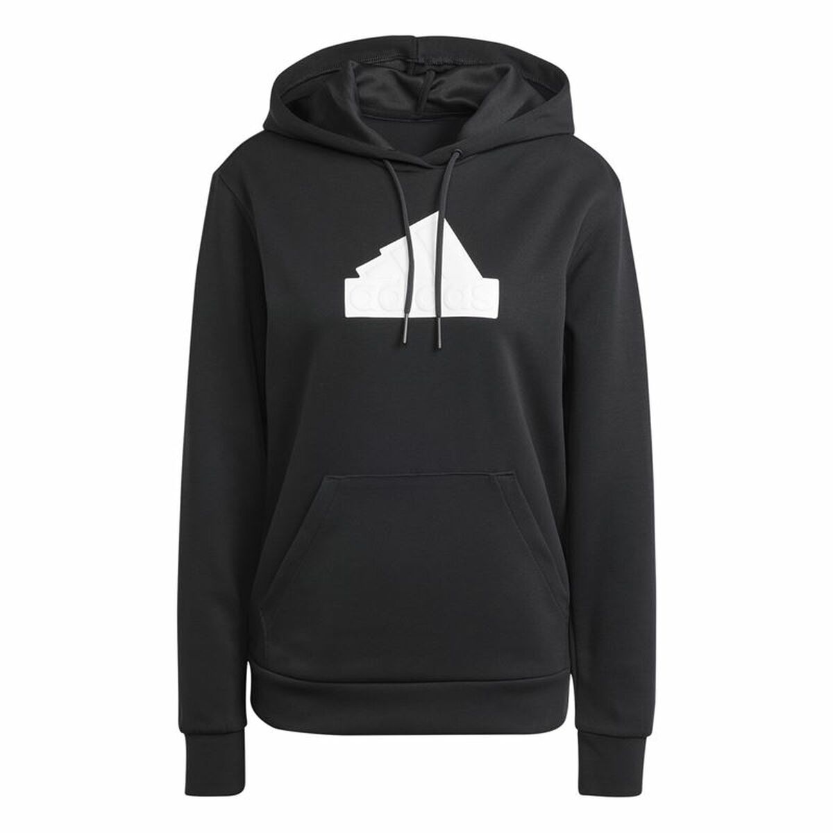 Tröja med huva Dam Adidas Fi Bos Svart