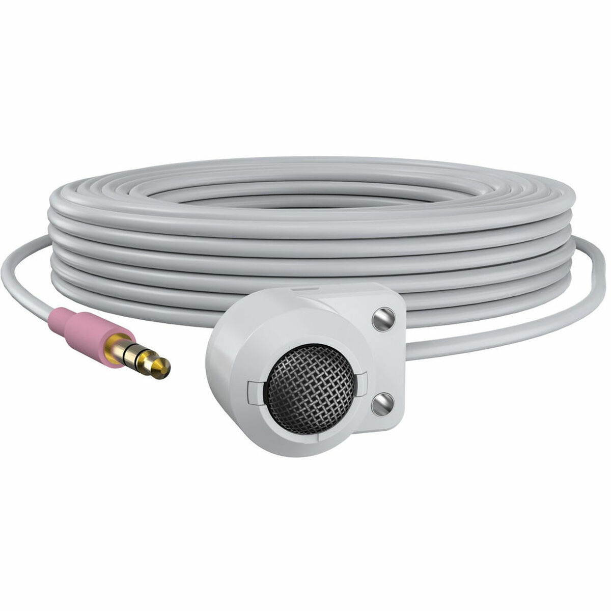 Mikrofon Axis 01560-001 3,5 mm Vit (5 m) - 2