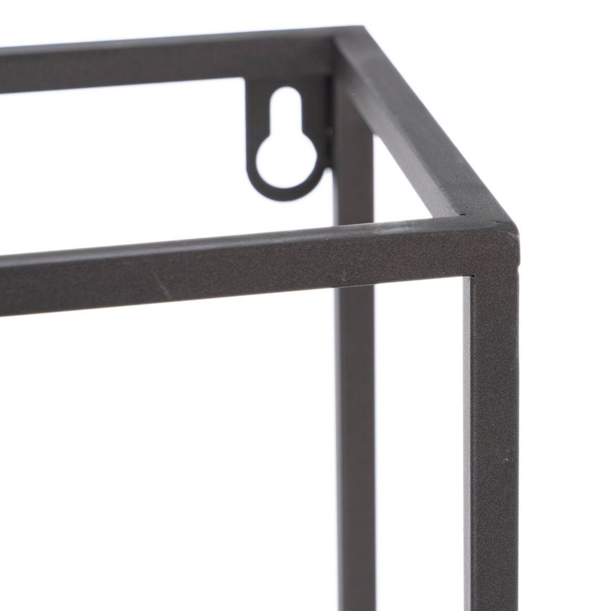 Bokhylla 36 x 12 x 36 cm Svart Gyllene Metall - 3