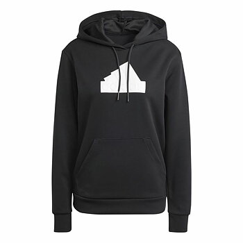 Tröja med huva Dam Adidas Fi Bos Svart