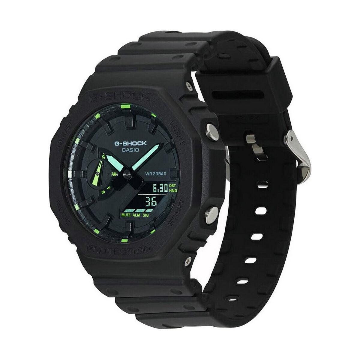 Herrklocka Casio G-Shock OAK - Neon Green Index (Ø 45 mm) - 8