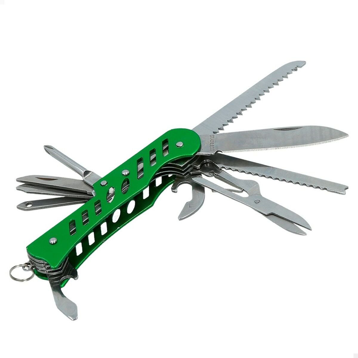 Multifunktionskniv Aktive Grön Camping 2,5 x 9 x 1,2 cm (24 antal) - 5