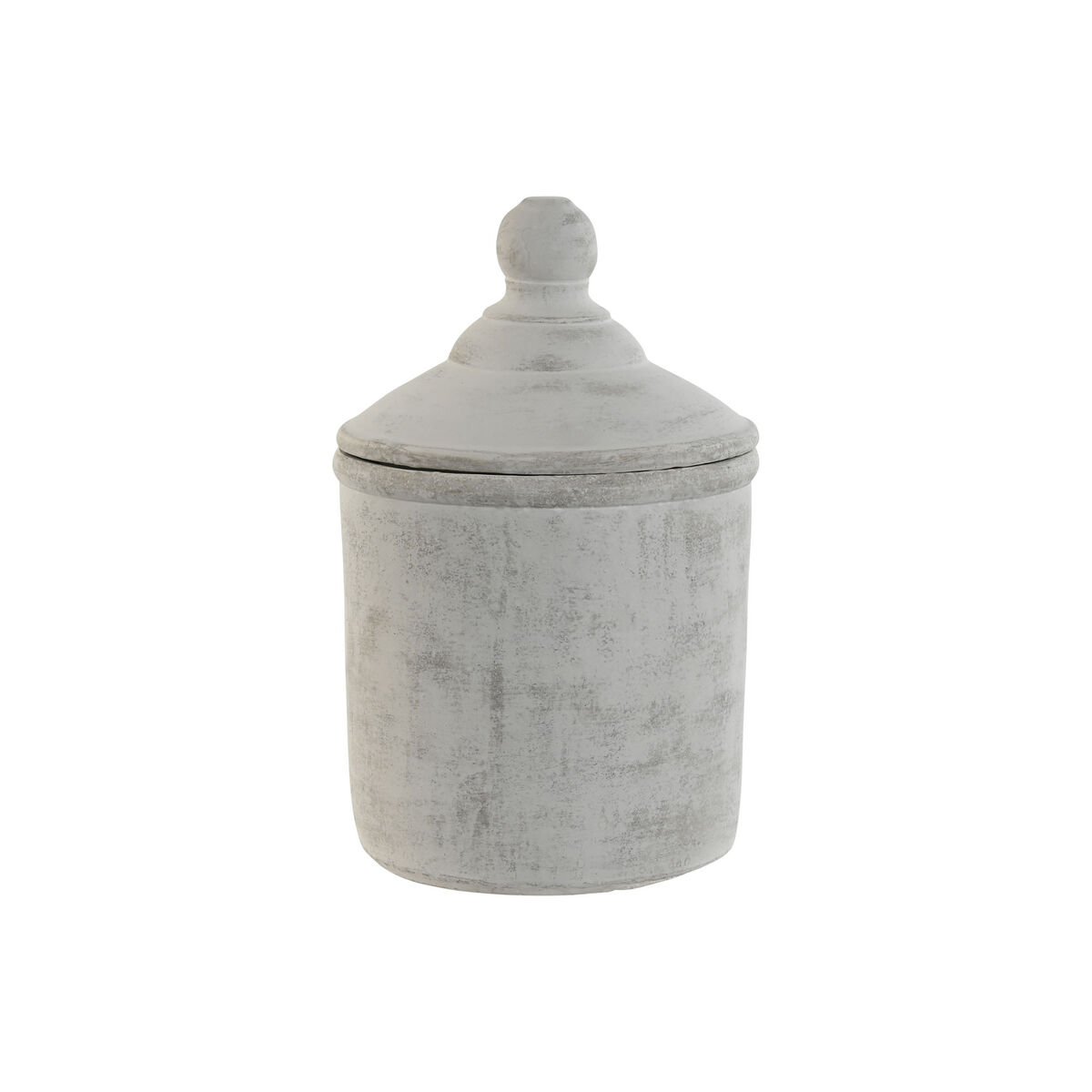 Vas Home ESPRIT Grå Cement Orientalisk 19 x 19 x 31 cm