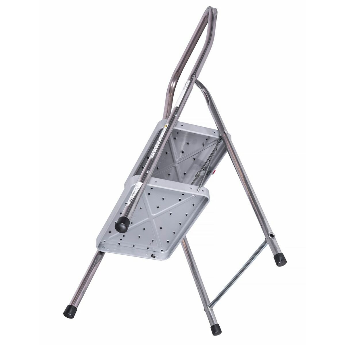 Hoppvikbar trappstege, 2 steg Krause 130860 Grå Silvrig Svart/Blå Aluminium - 7