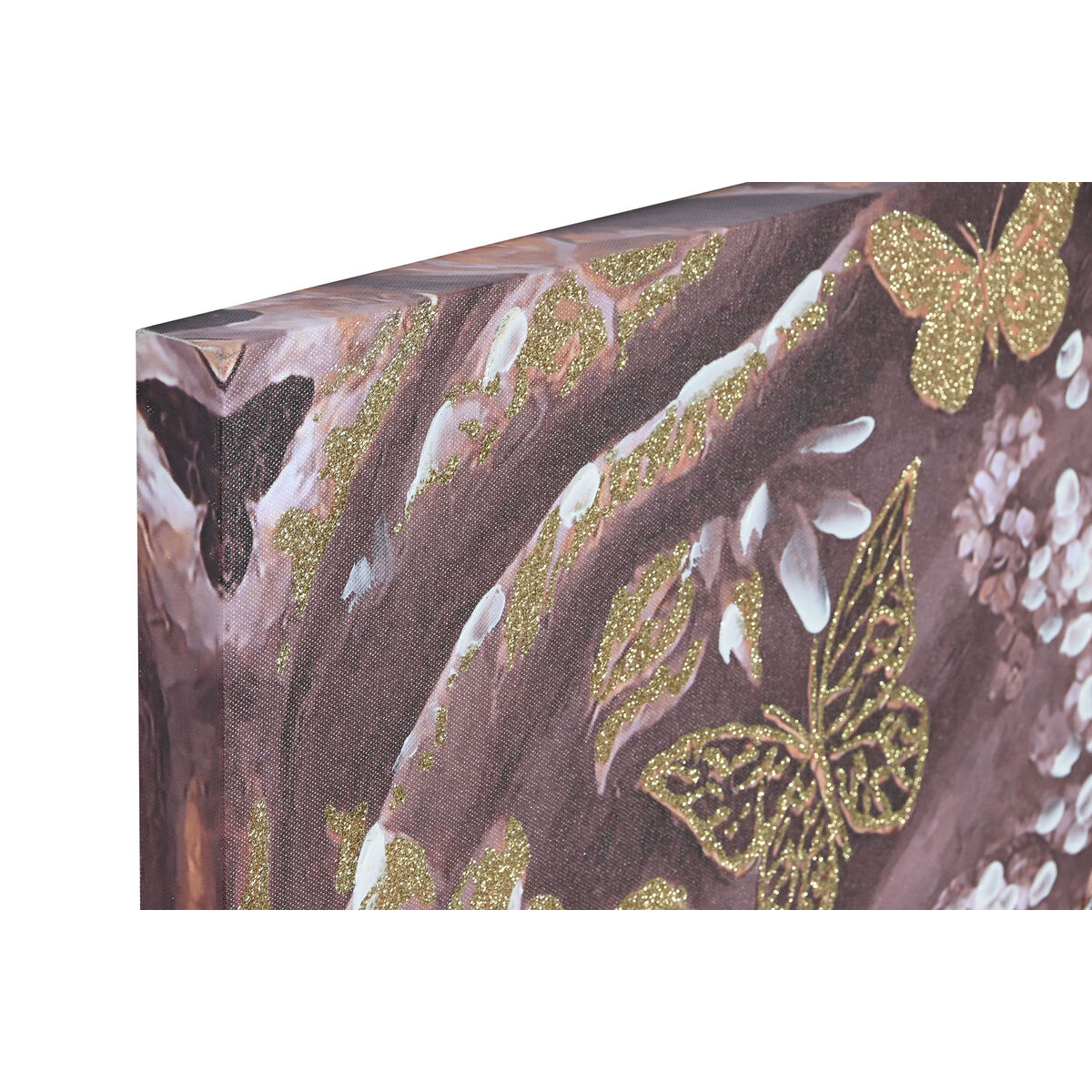 Kanvas Home ESPRIT Kanvas Trä MDF 70 x 3 x 100 cm - 2