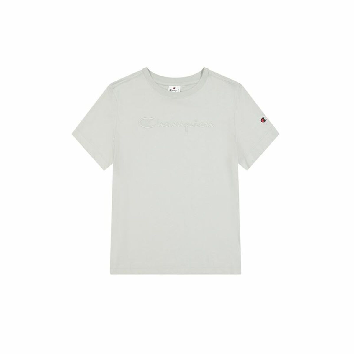 T-shirt med kortärm Dam Champion Champion SS Blå Grön