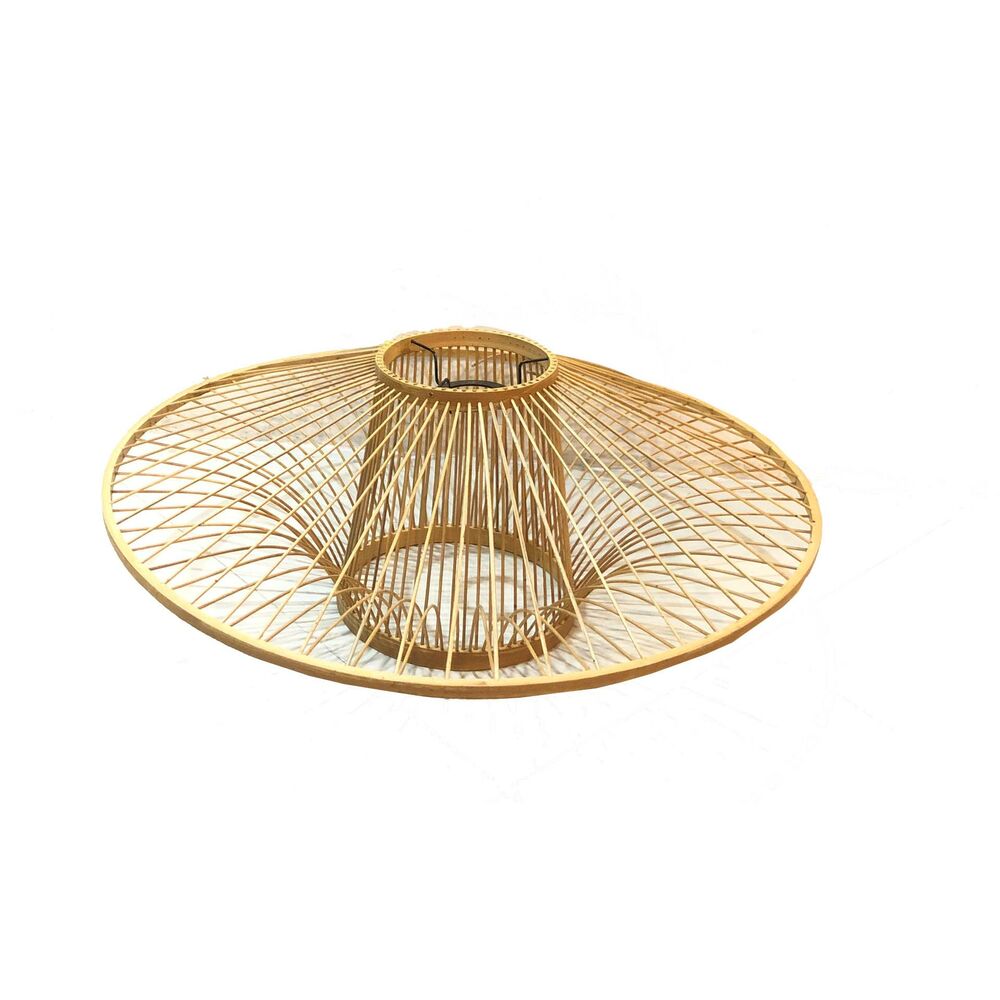 Lampskärm DKD Home Decor Bambu (50 x 50 x 20 cm) - 2