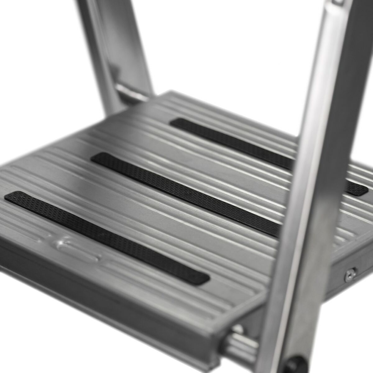 Hoppvikbar trappstege, 3 steg Krause 126313 Silvrig Aluminium - 6