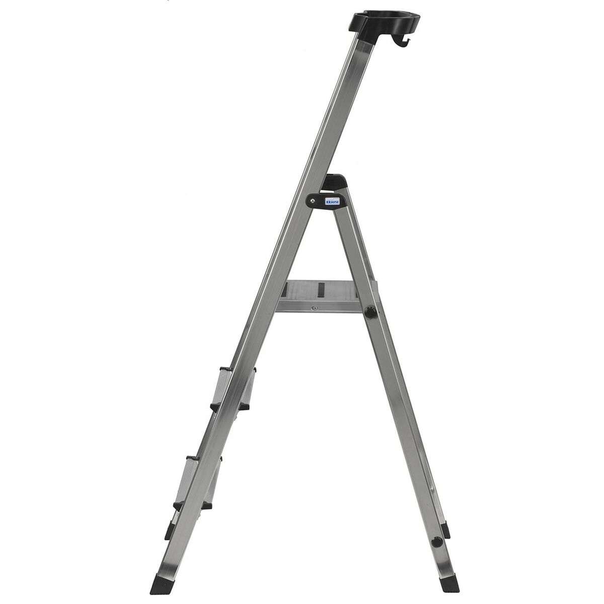 Hoppvikbar trappstege, 3 steg Krause 126313 Silvrig Aluminium - 8