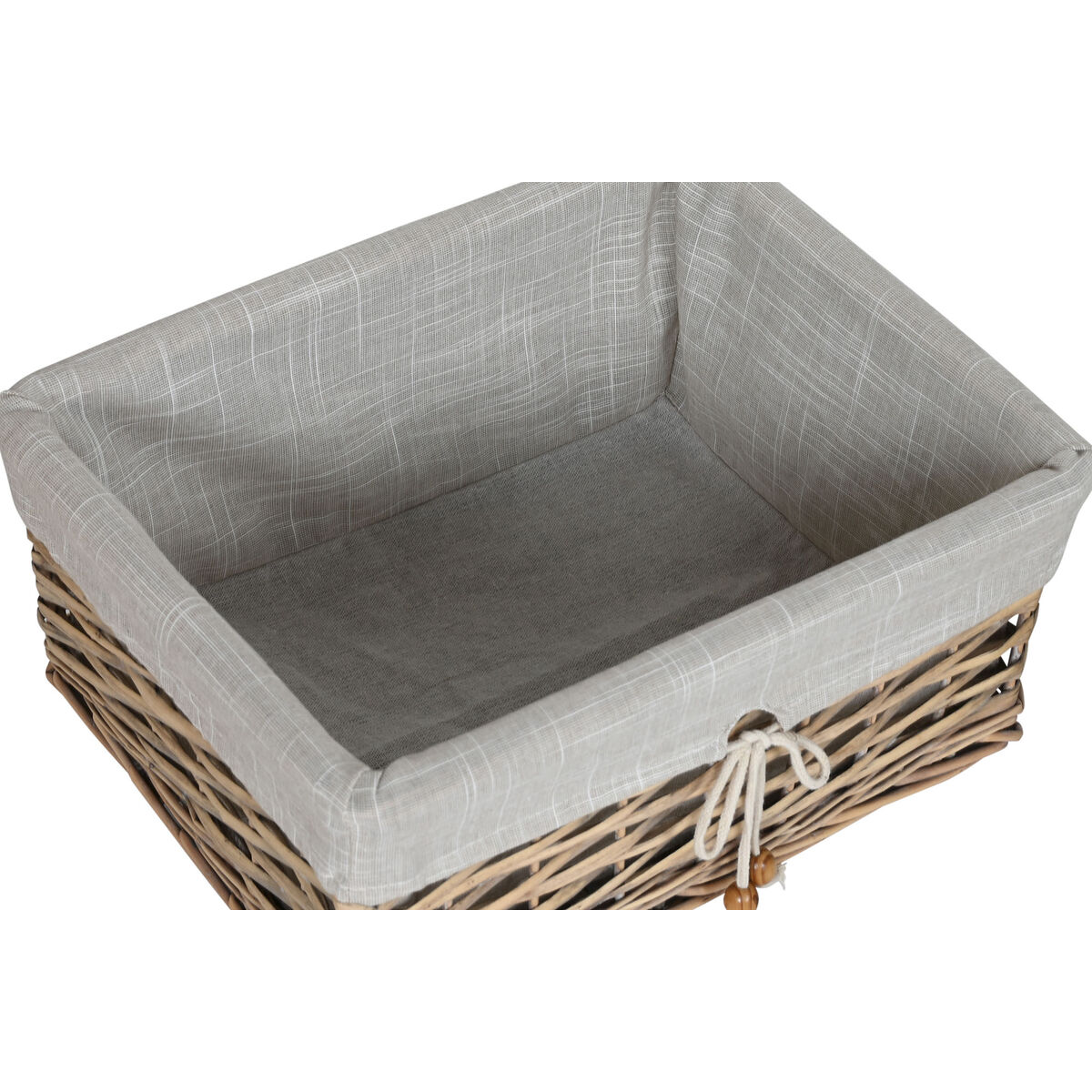 Korg - set Home ESPRIT Beige Naturell vide 47 x 35 x 55 cm 5 Delar - 2