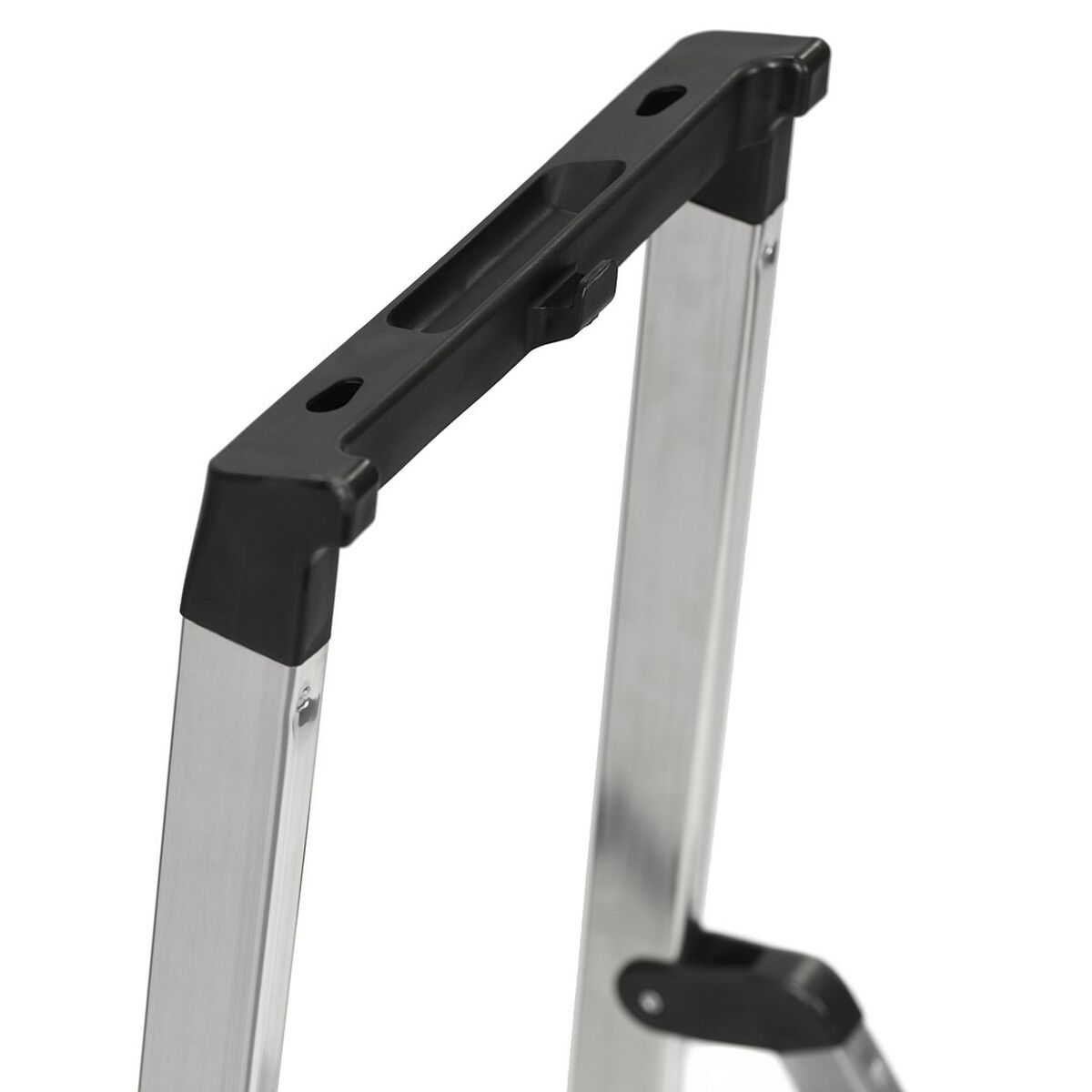 Hoppvikbar trappstege, 3 steg Krause 126214 Silvrig Aluminium - 3