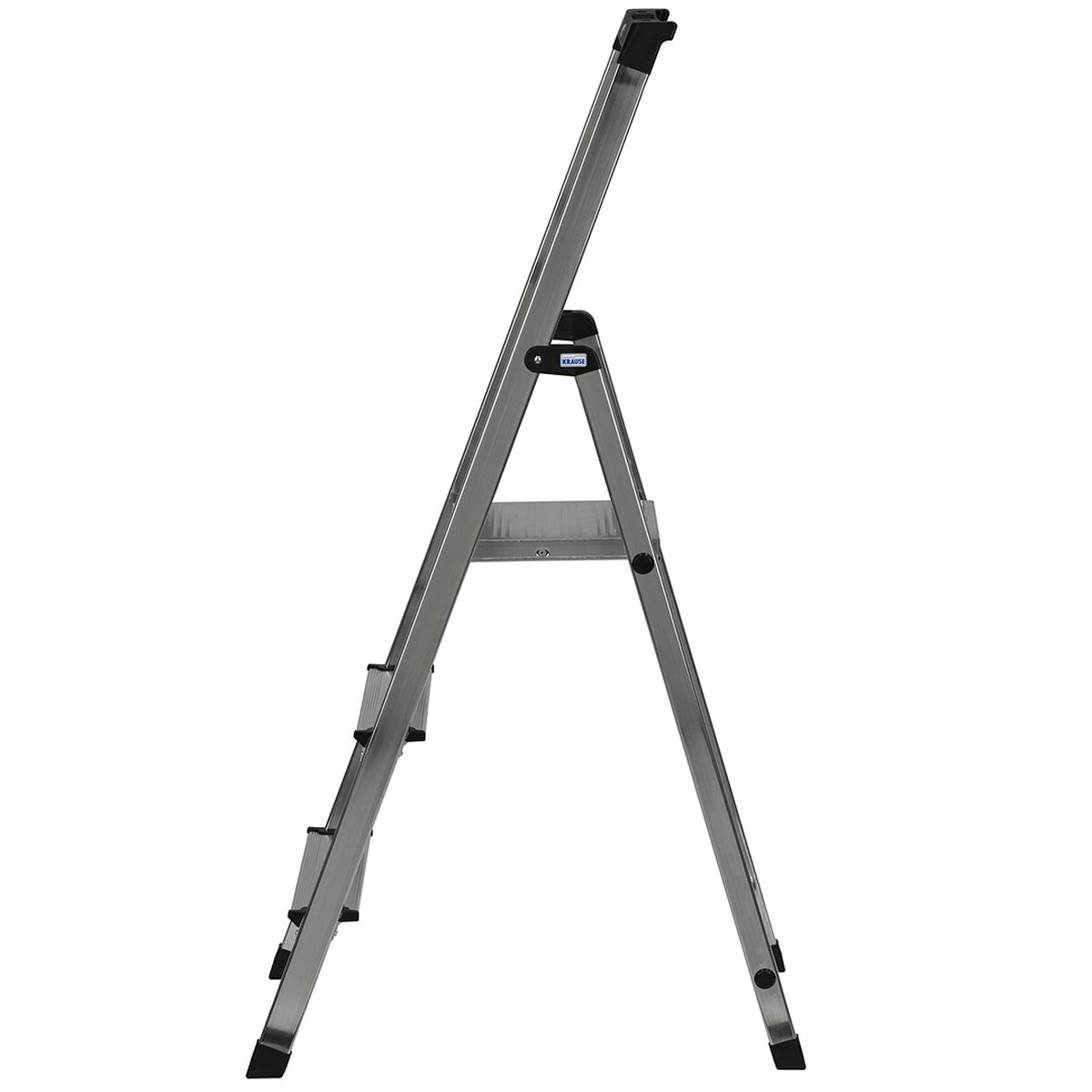 Hoppvikbar trappstege, 3 steg Krause 126214 Silvrig Aluminium - 7