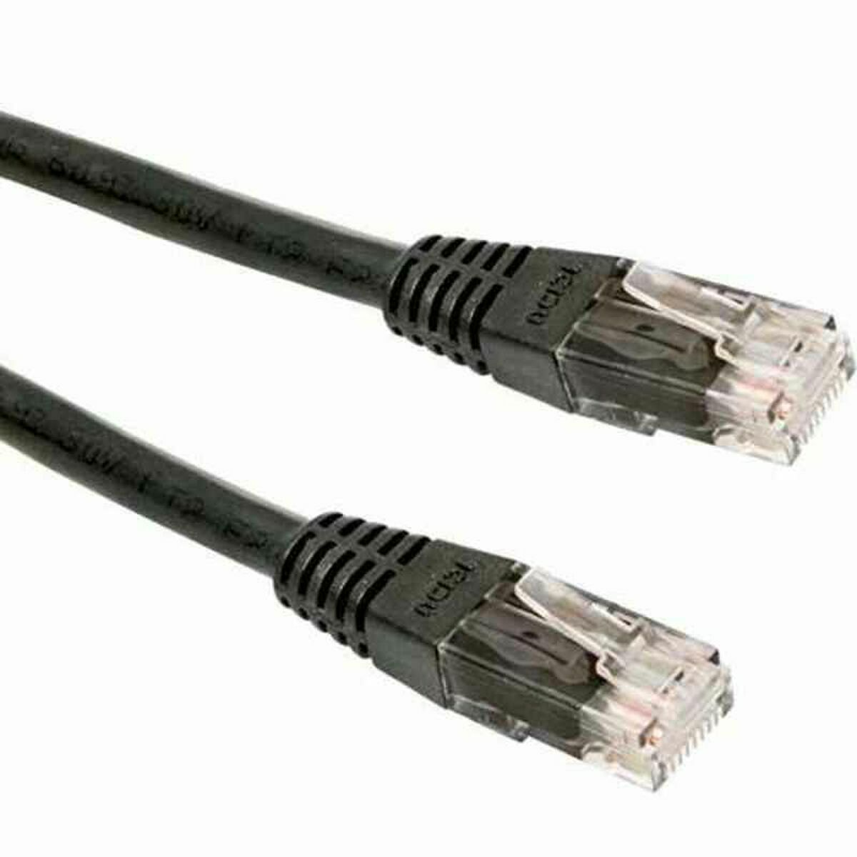 Nätkabel UTP Styv Kategori 5e GEMBIRD PP12-3M/BK Svart 3 m