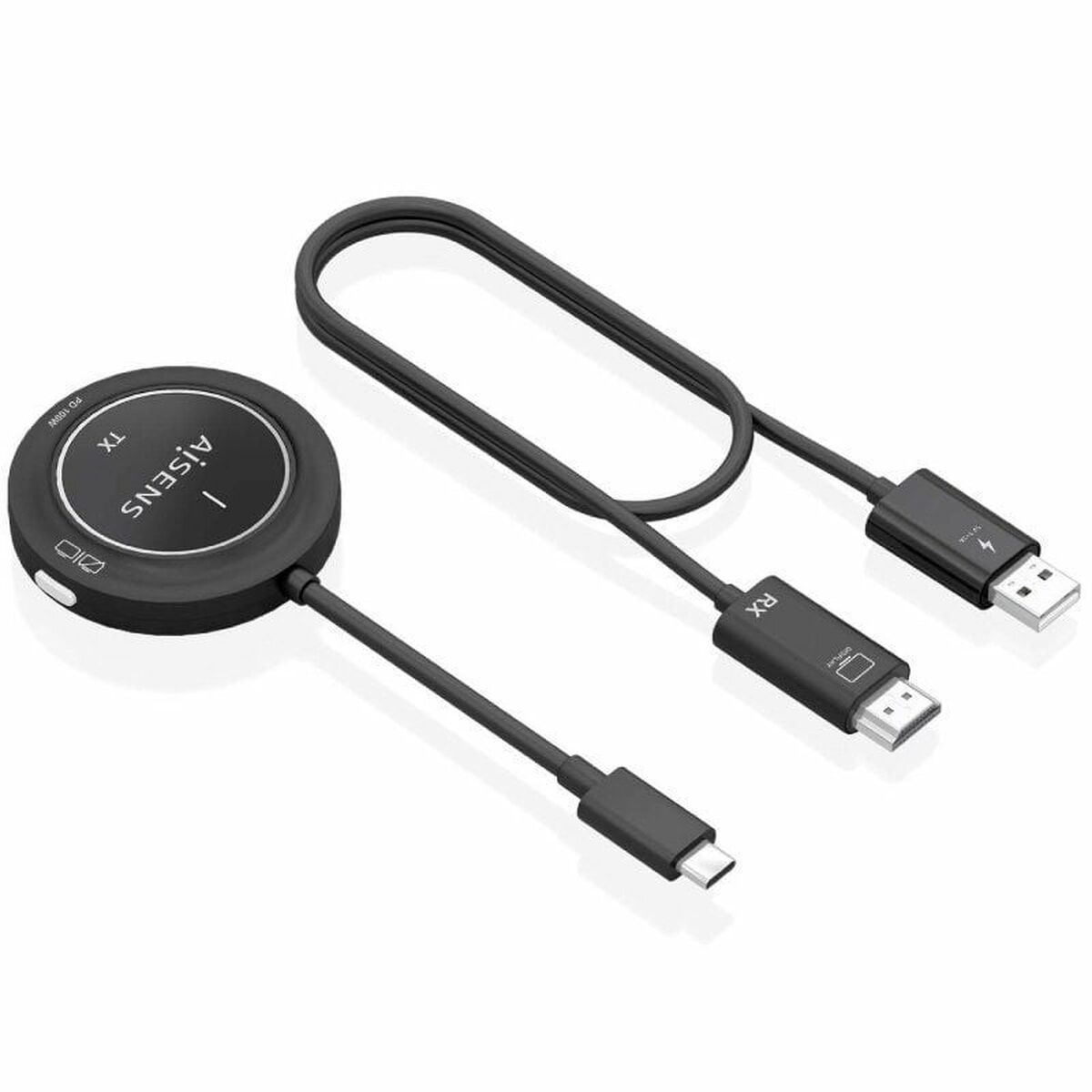 Kabel HDMI Aisens ASWL-H2KC30M004-BK Svart - 2