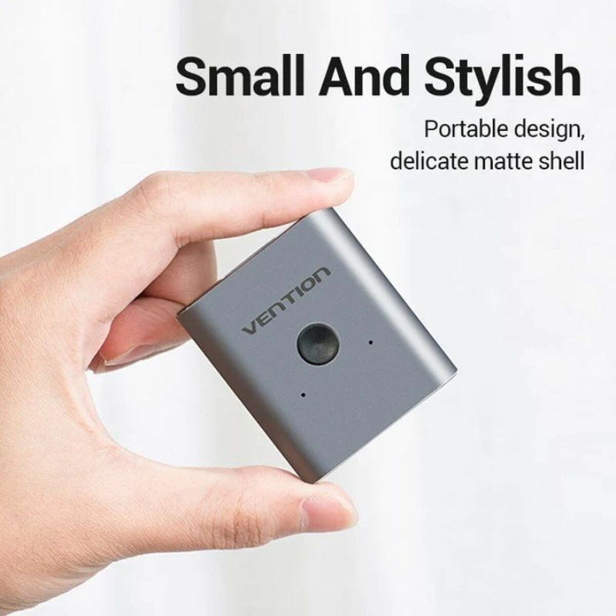 HDMI-brytare Vention AFUH0 Grå - 5