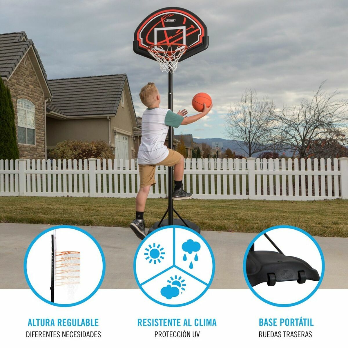 Basketkorg Lifetime Laptop 222 cm - 3