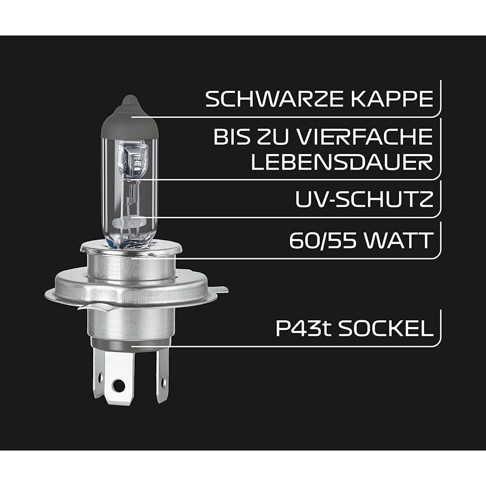 Glödlampa för bil FORMULA 1 12 V H4 60/55 W - 3