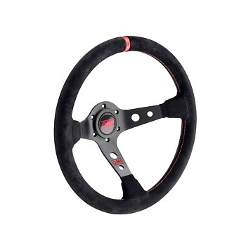 Racing-ratt OMP OMPOD/1954/NR Ø 35 cm Svart/Röd Svart