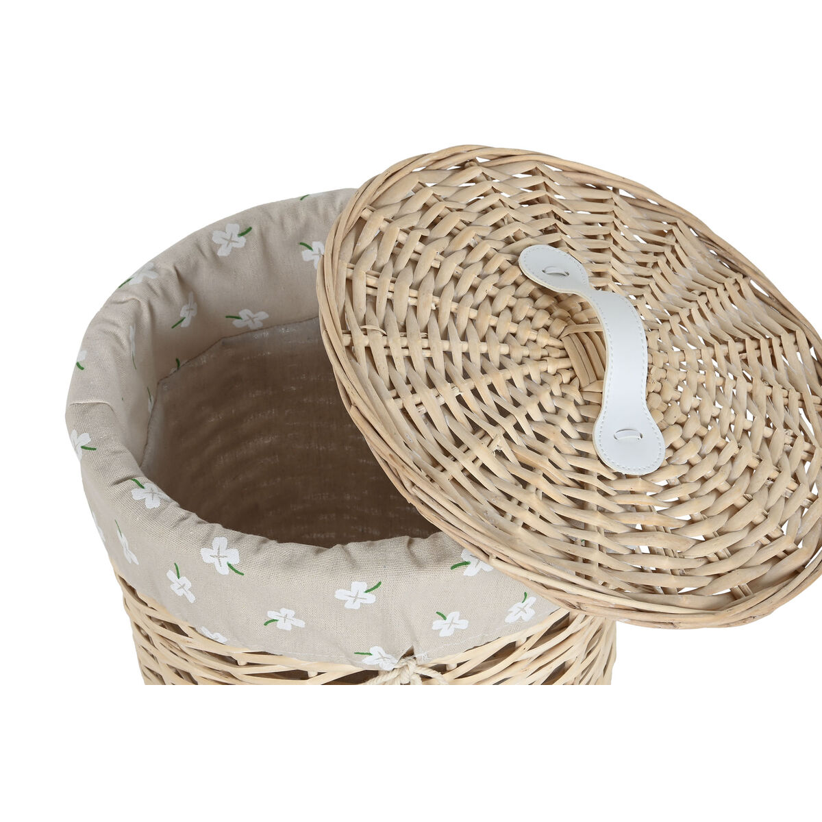 Korg - set Home ESPRIT Grön Naturell vide 45 x 45 x 55 cm 3 Delar - 3