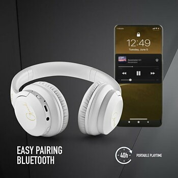Bluetooth Hörlurar med Mikrofon NGS ARTICAGREEDWHITE Vit