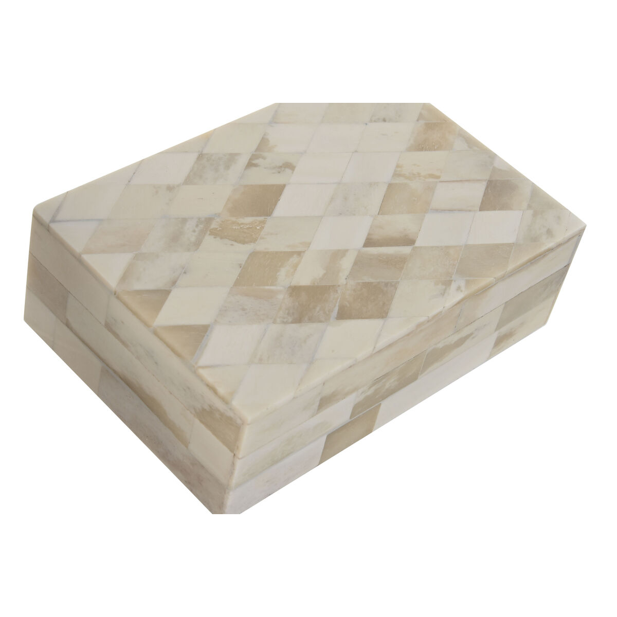 Smyckeskrin Home ESPRIT Ben Mangoträ 18 x 13 x 7,7 cm (2 Delar) - 2