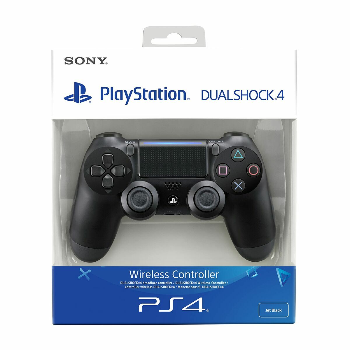 Trådlös Spelkontroll Sony DUALSHOCK 4 Svart Bluetooth 2.1 + EDR PlayStation 4 (Renoverade B)