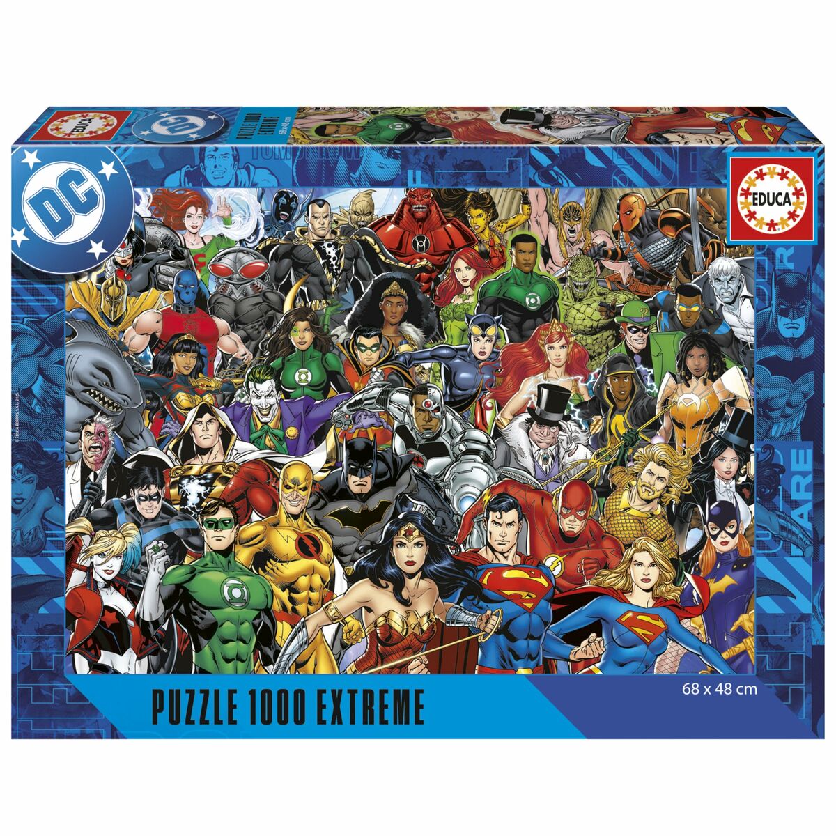 Pussel Educa Liga de la Justicia DC Comics 1000 Delar