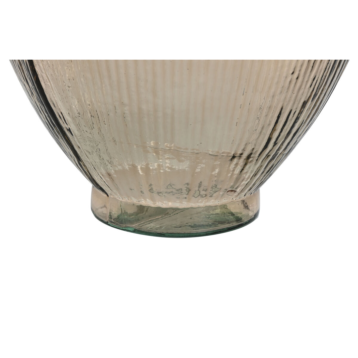 Vas Home ESPRIT Beige-brun (taupe) Återvunnet glas 30 x 30 x 59 cm - 3