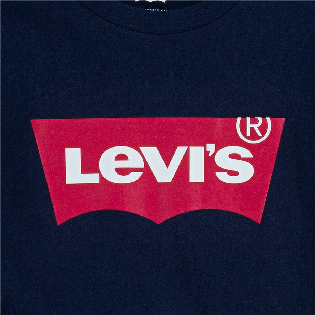 Barn T-shirt med kortärm Levi's Batwing Mörkblå - 6