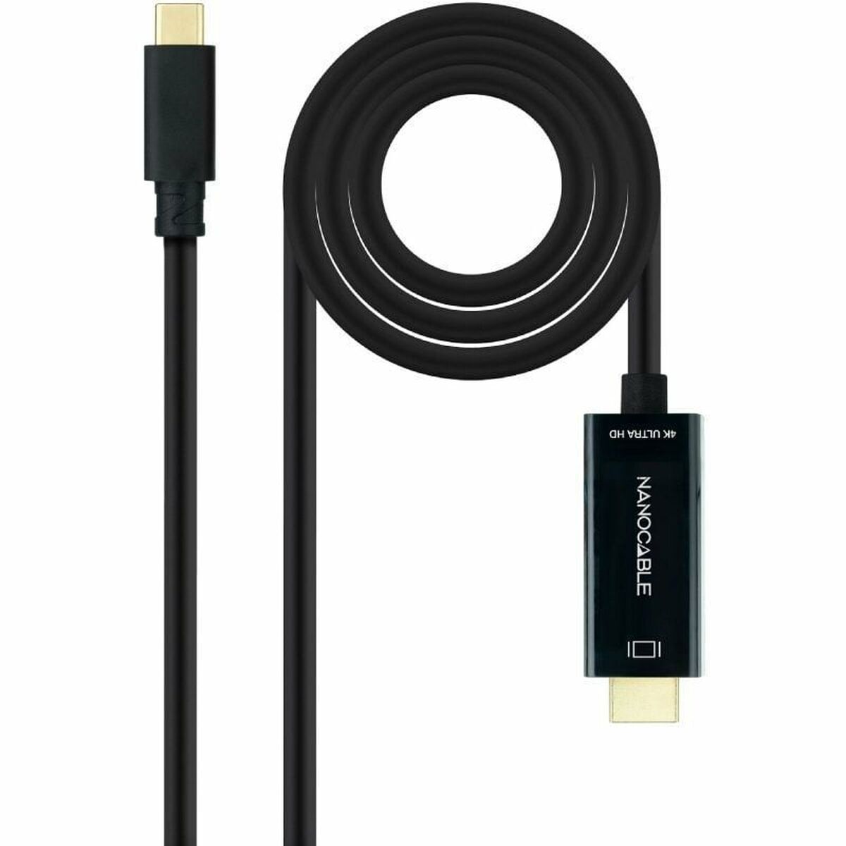 USB-C till HDMI Kabel NANOCABLE 10.15.5105 5 m Svart